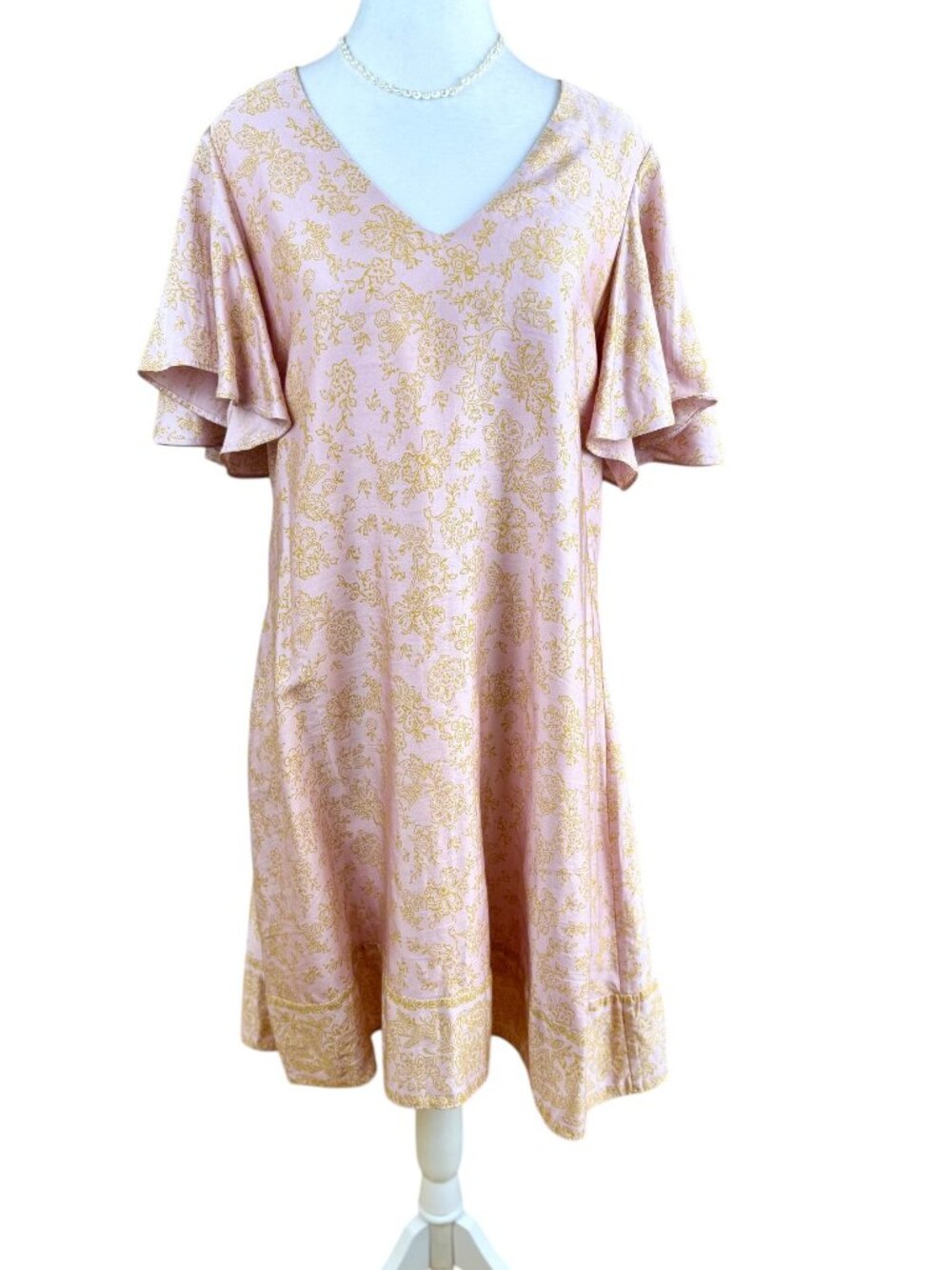 Hatch Maternity Dress Pink Grace Dress Pink Bandana Floral (H2, ~US M) NWT